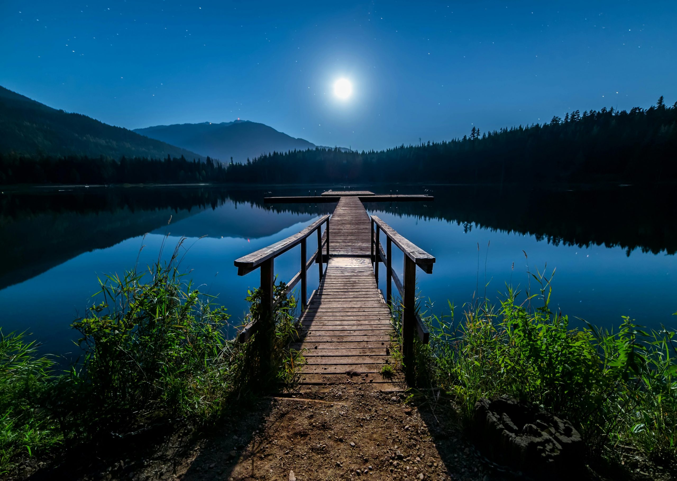 Moonfall 2 Photo by James Wheeler: https://www.pexels.com/photo/brown-wooden-dock-414612/