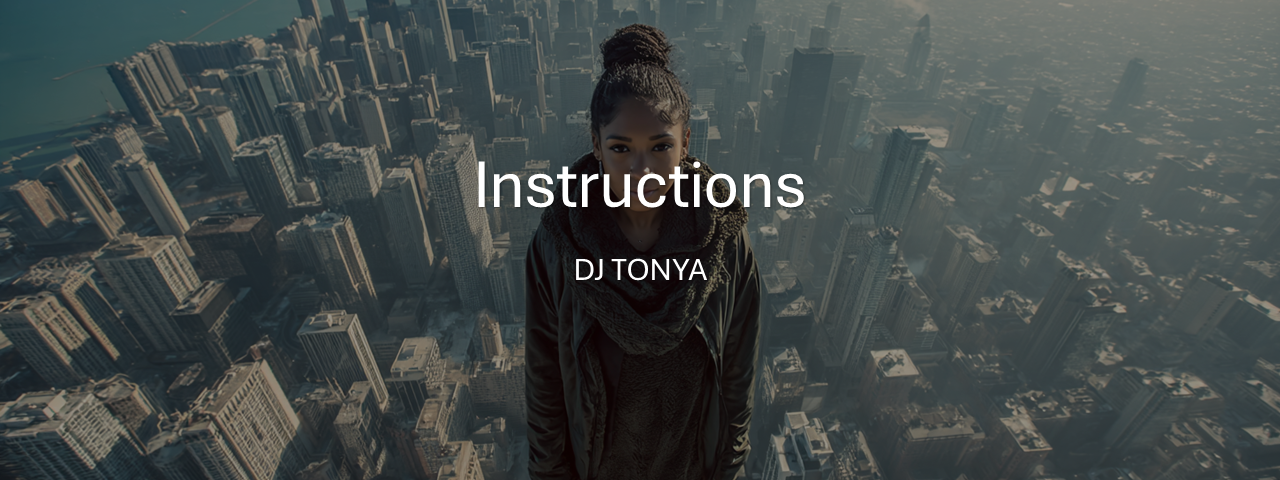 Person overlooking a city skyline.