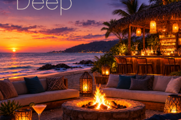 Deep Sunset Beach Lounge